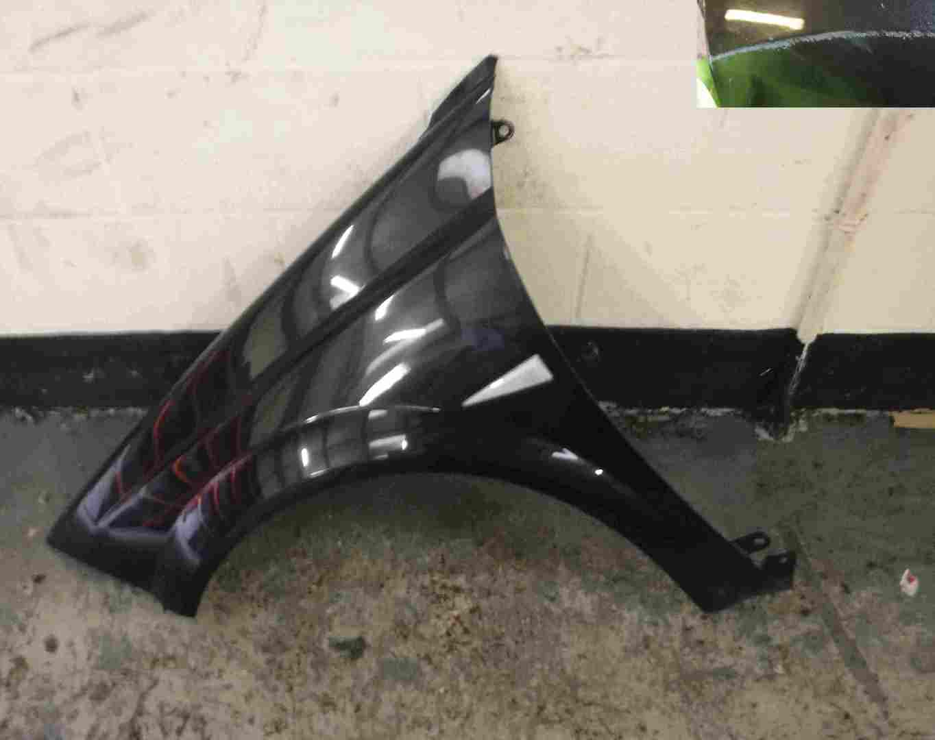 Renault Megane Convertible 2002-2008 Passenger NS Wing Black 676