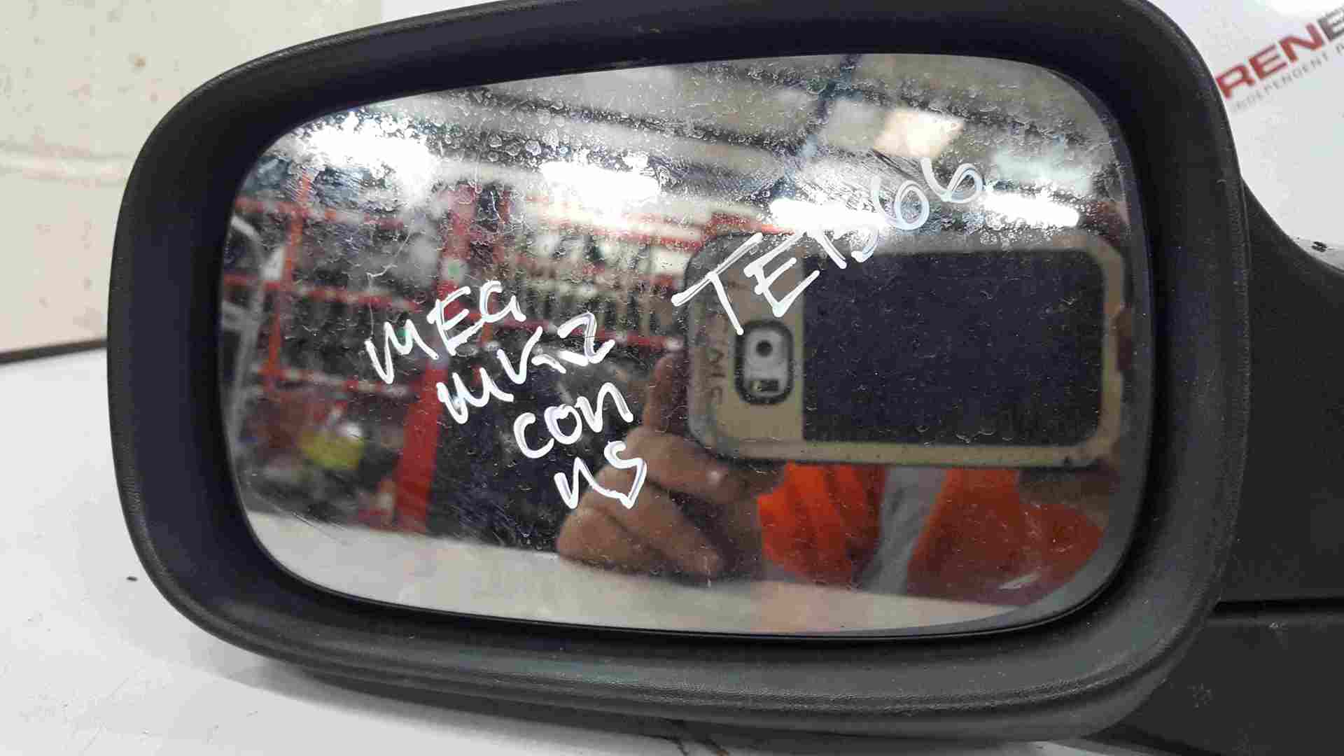 Thumb 2 Renault Megane Convertible 2002-2008 Passenger NS Wing Mirror Grey TEB66 Folding