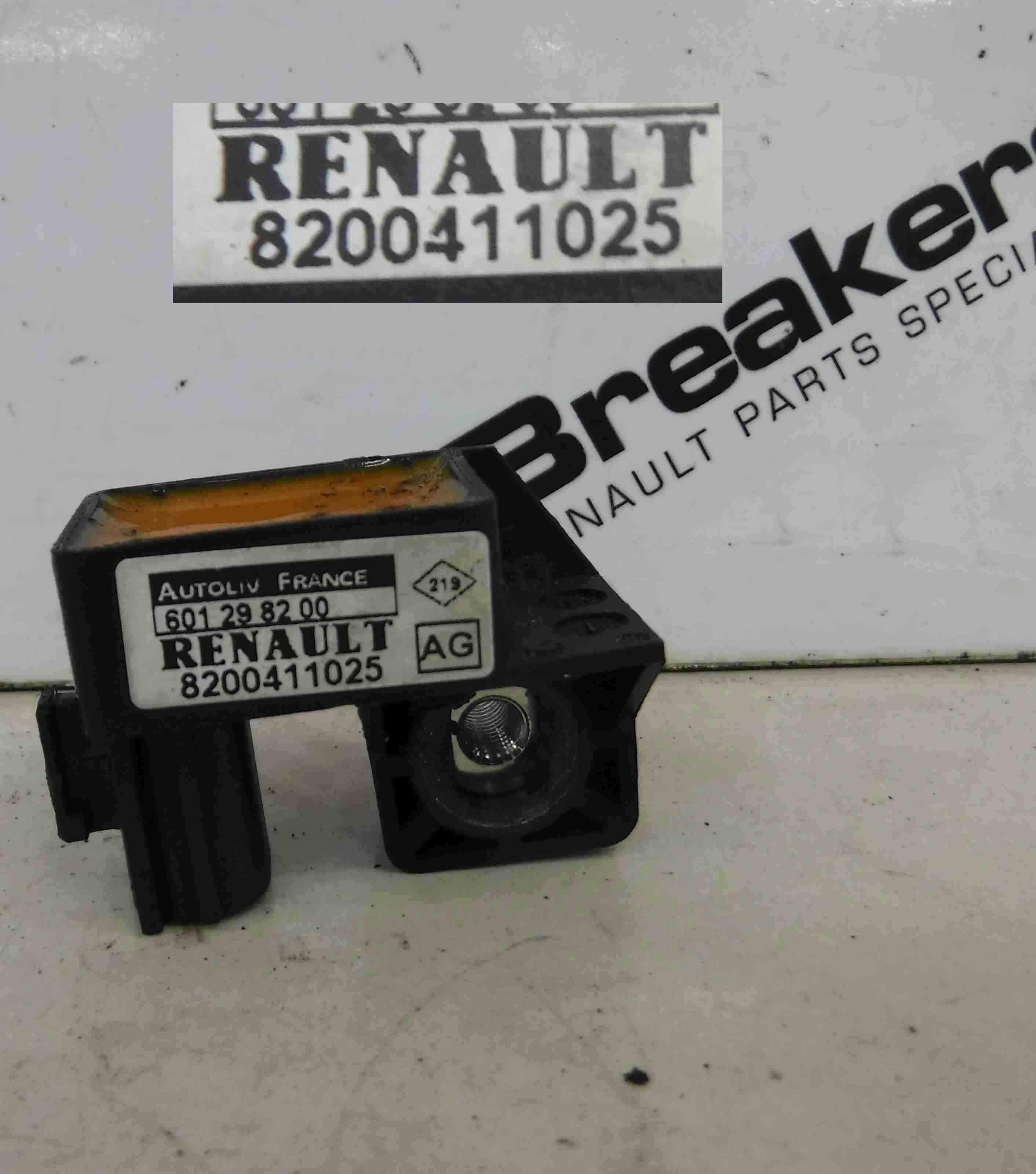 Renault Megane Convertible 2002-2008 Airbag Crash Impact Sensor 8200411025