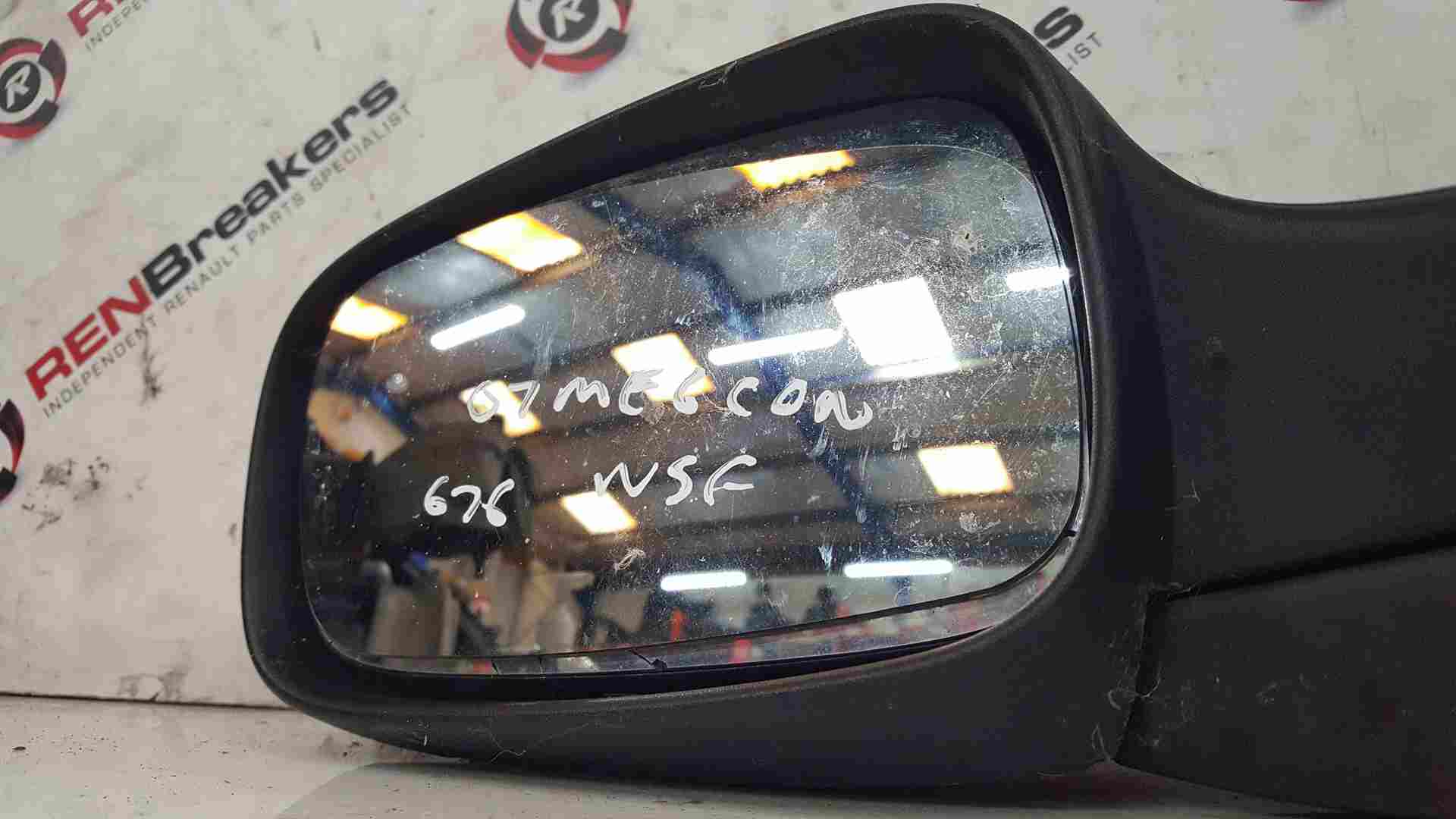 Thumb 3 Renault Megane Convertible 2002-2008 Passenger Ns Wing Mirror Black 676