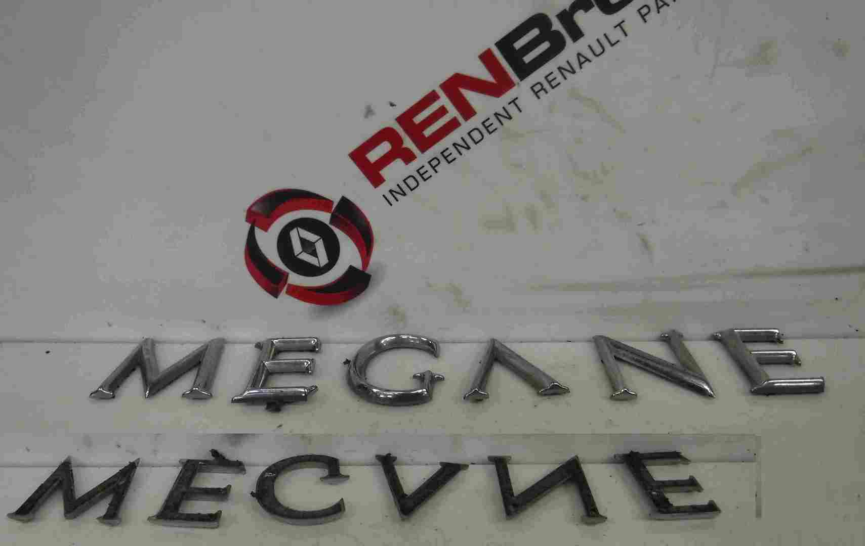 Renault Megane Convertible 2002-2008 Rear Boot Tailgate Letter Megane