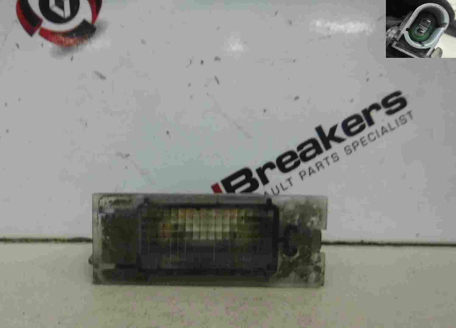 Renault Megane Convertible 2002-2008 Rear Number Plate Light
