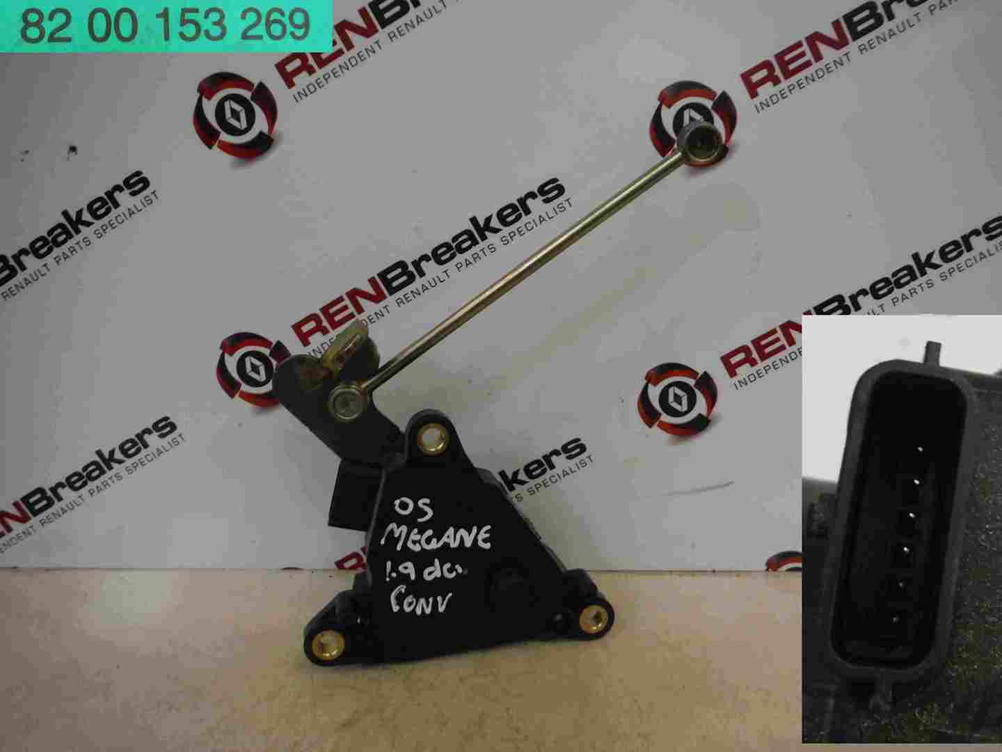 Renault Megane Convertible 2002-2008 Throttle Pedal Accelerator Pedometer