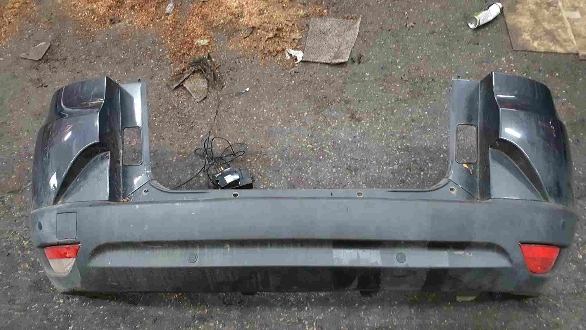 Thumb 2 Renault Megane Convertible 2008-2012 Rear Bumper Grey Teb66   reversing sensors