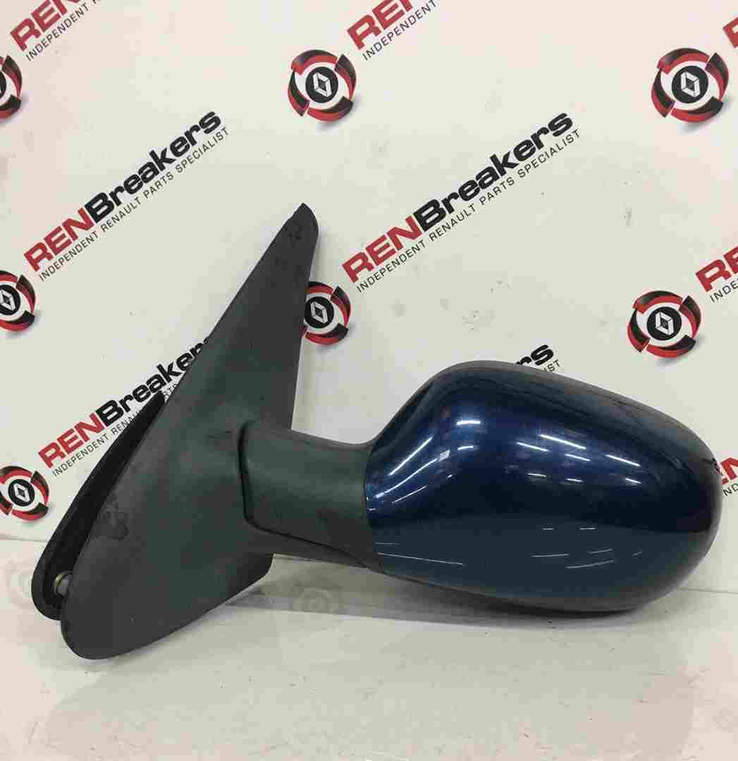 Renault Megane Convertible MK1 1999-2002 Passenger NS Wing Mirror Blue 432 Elec
