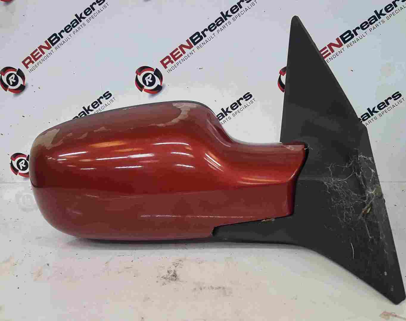 Renault Megane Convertible MK2 2002-2008 Drivers OS Wing Mirror Red TEB76