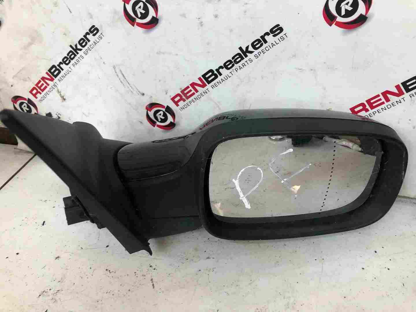 Thumb 3 Renault Megane Convertible MK2 2002-2008 Drivers Os Wing Mirror Black 676 Pf