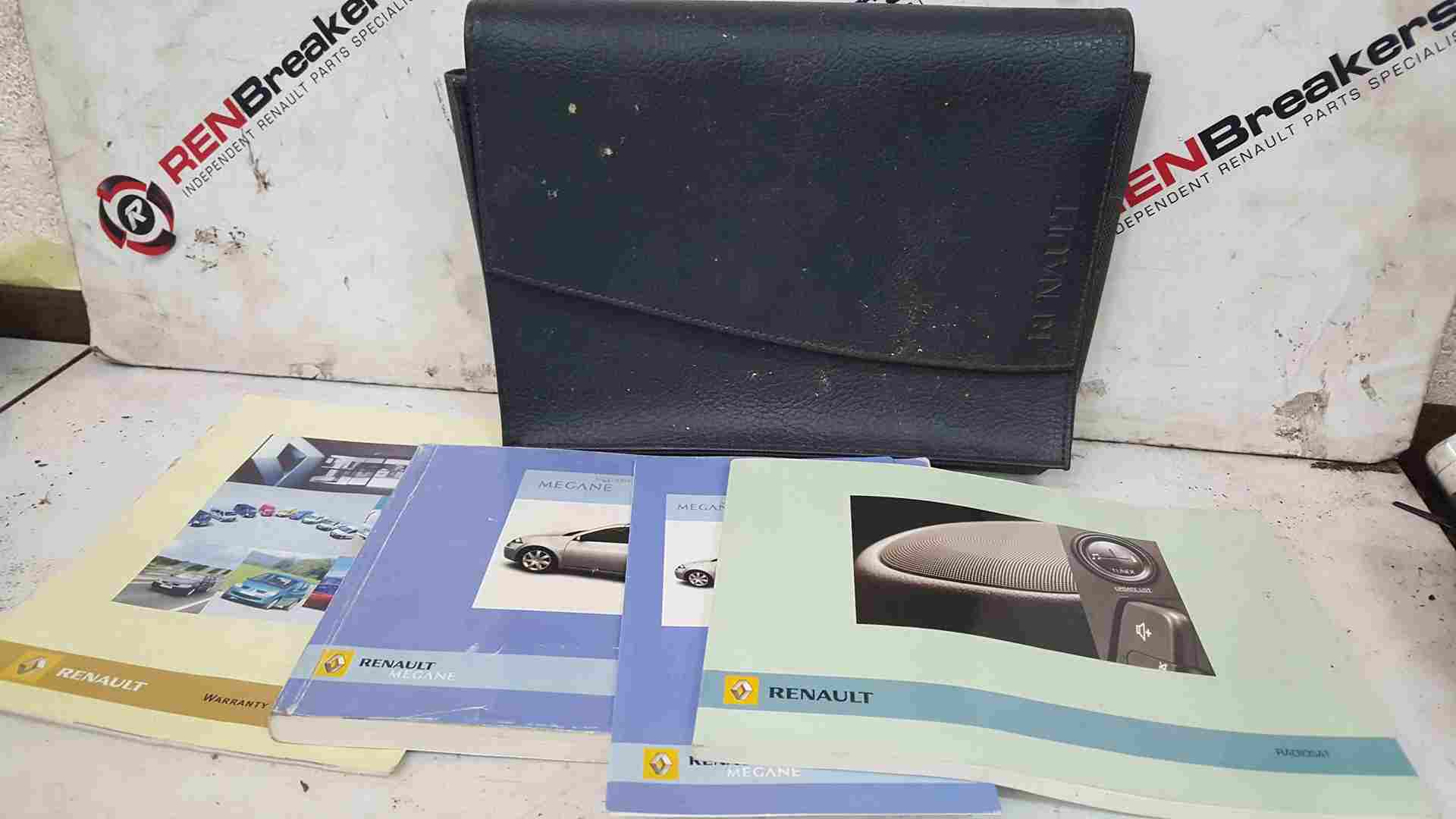 Thumb 4 Renault Megane Convertible MK2 2006-2008 Document Booklet Quick Guides