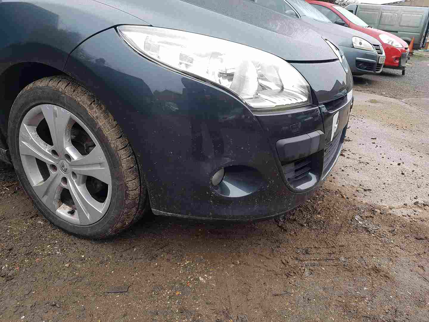 Thumb 2 Renault Megane Convertible MK3 2008-2010 Front Bumper Teb66 Grey Eclipse