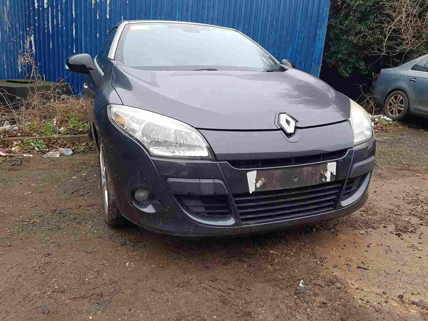 Renault Megane Convertible MK3 2008-2010 Front Bumper Teb66 Grey Eclipse