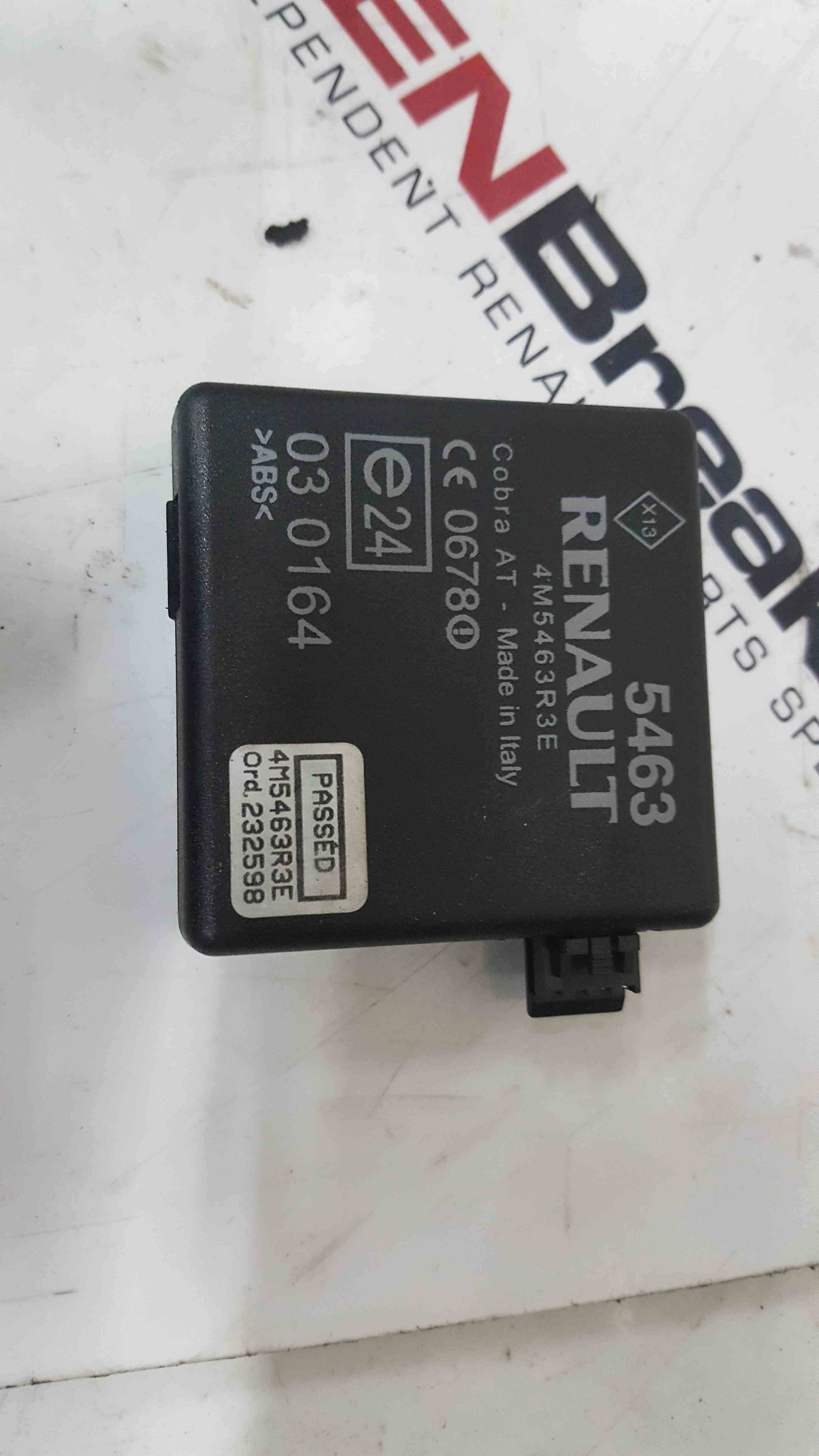 Renault Megane Convertible MK3 2008-2014 Immobiliser Control Unit 4M5463r3e 5463