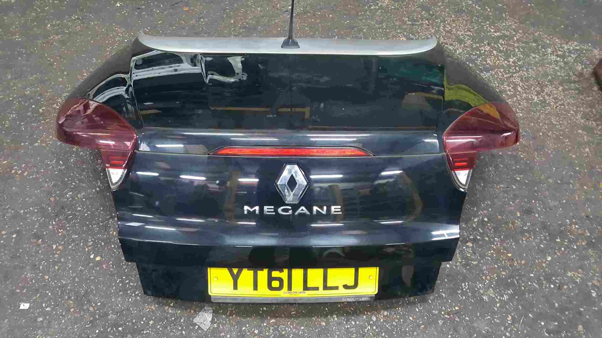 Renault Megane Convertible MK3 2008-2014 Rear Boot Lid Tailgate Black TEGNE