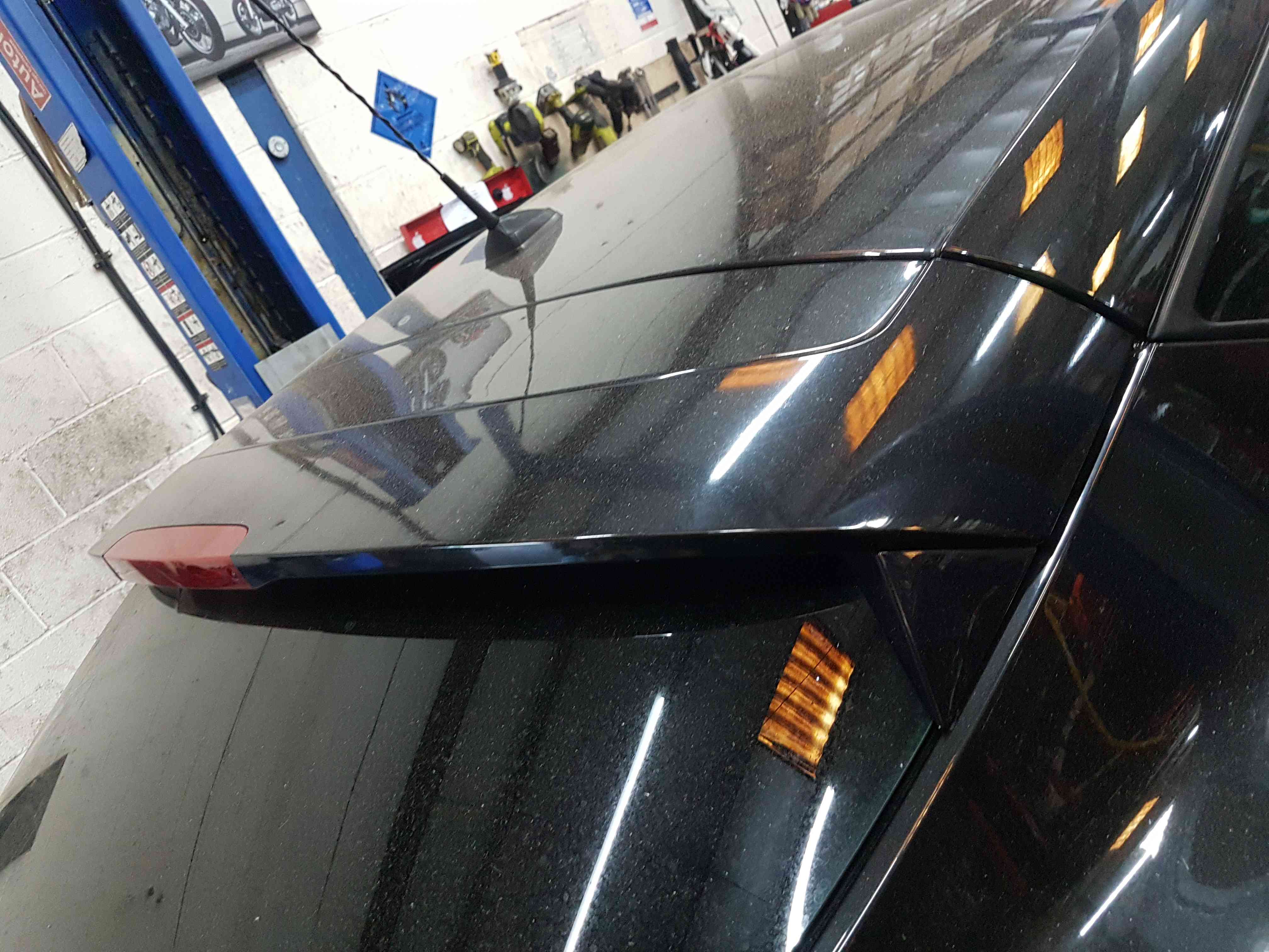 Thumb 6 Renault Megane Coupe 2008-2012 Rear Boot Tailgate Black 676
