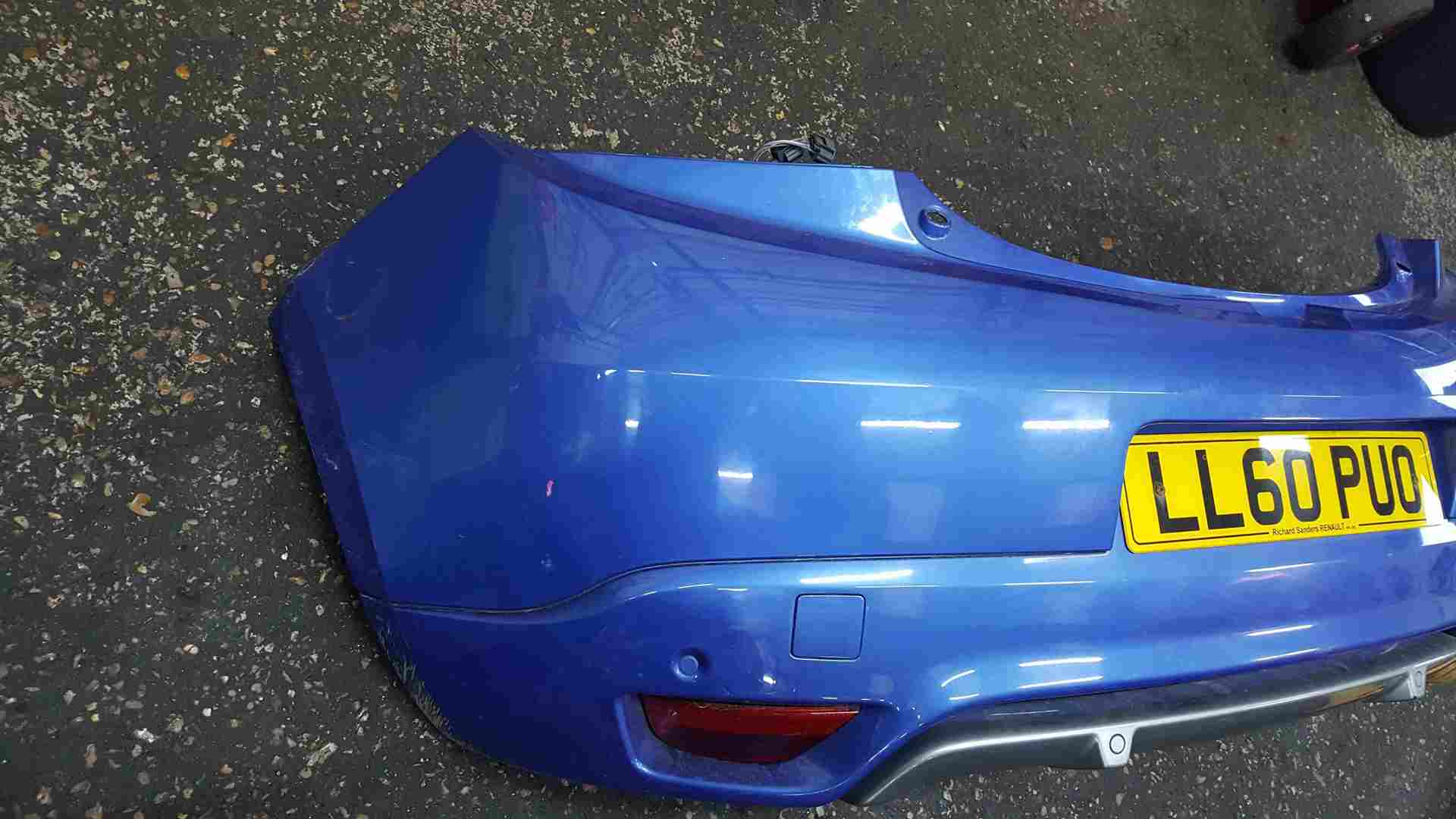 Thumb 2 Renault Megane Coupe Gt Line MK3 2008-2014 Rear Bumper Blue TERNT
