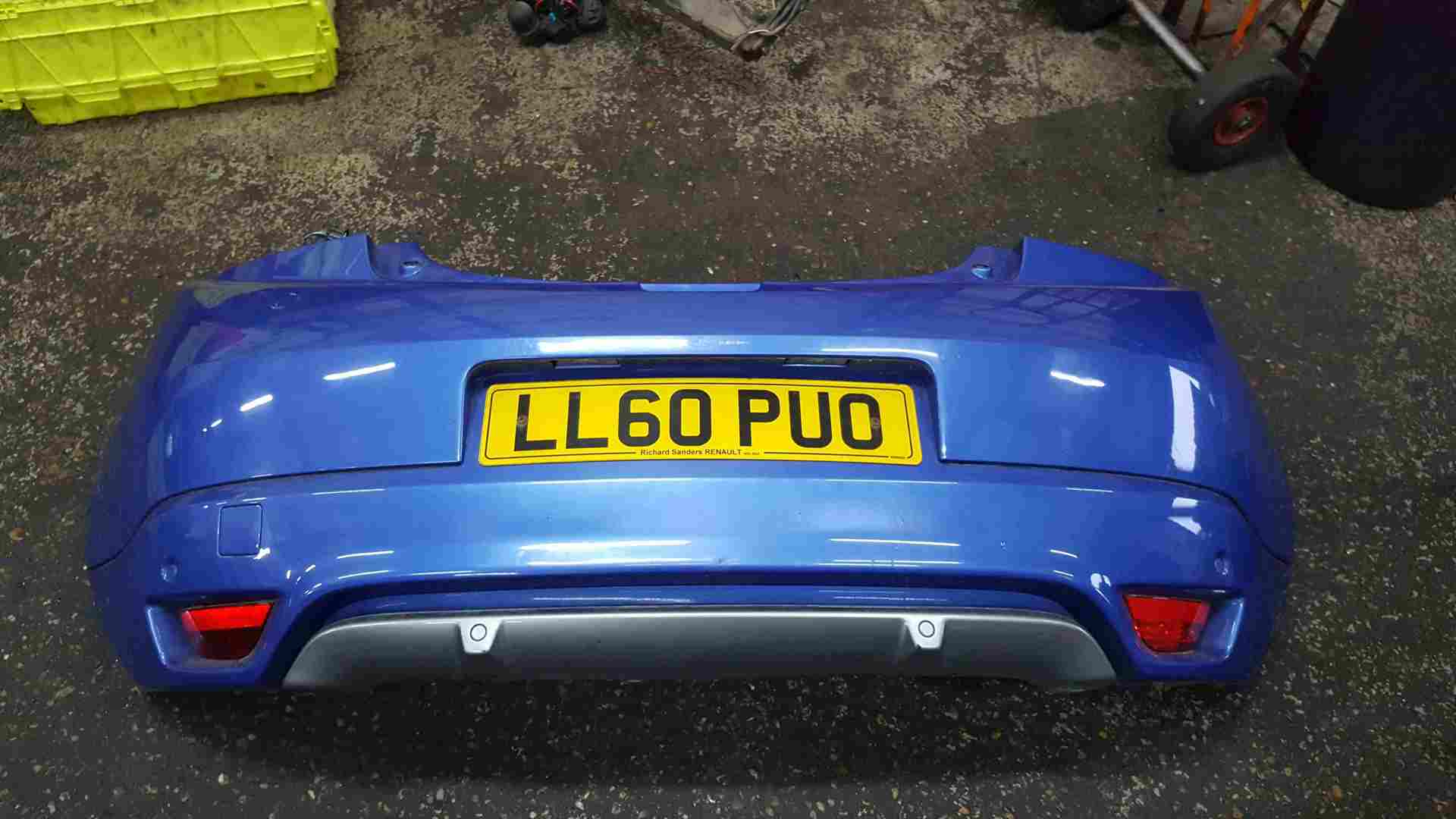 Renault Megane Coupe Gt Line MK3 2008-2014 Rear Bumper Blue TERNT