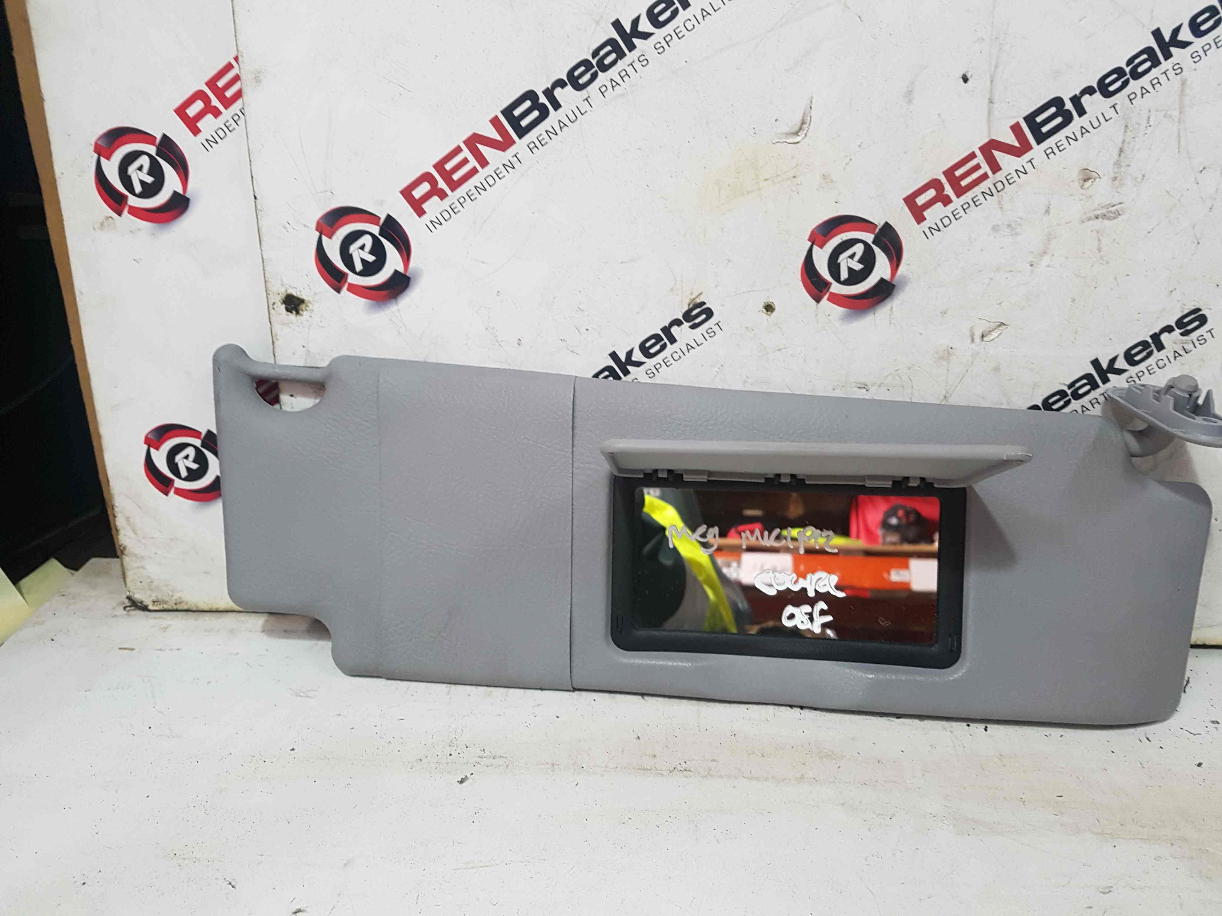 -Renault Megane Coupe MK1 1999-2002 Drivers Os Sunvisor Shade 