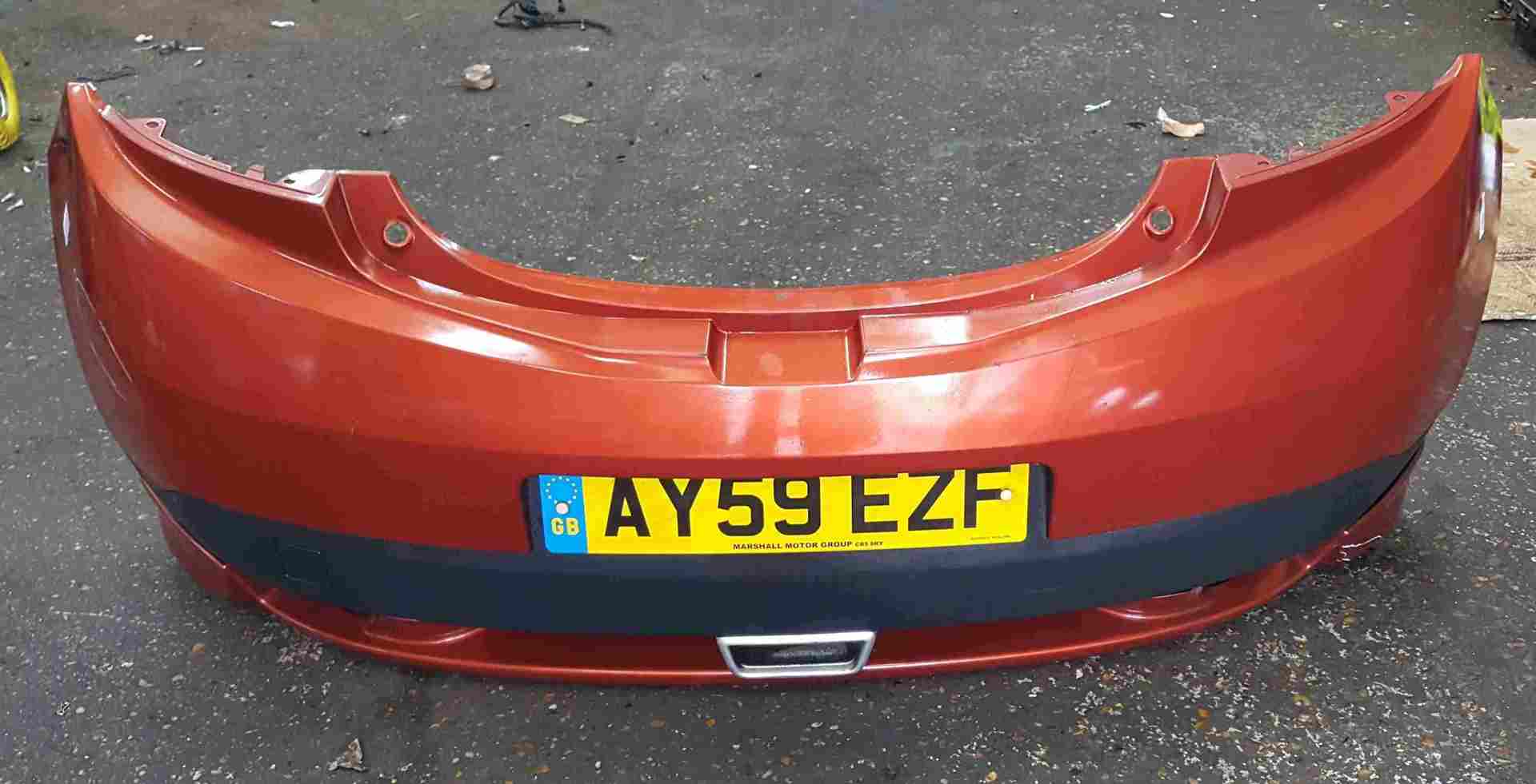 Thumb 5 Renault Megane Coupe MK3 2008-2010 World Series Rear Bumper Orange TEENJ