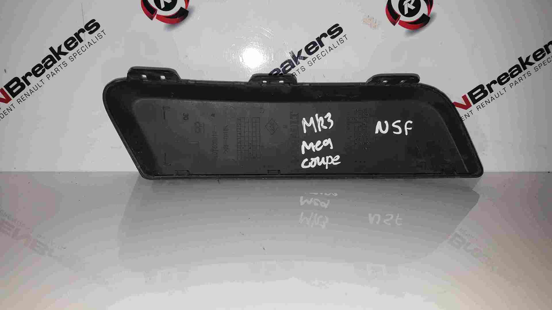 Thumb 3 Renault Megane Coupe MK3 2008-2012 Passenger NSF Front Bumper Moulding Trim
