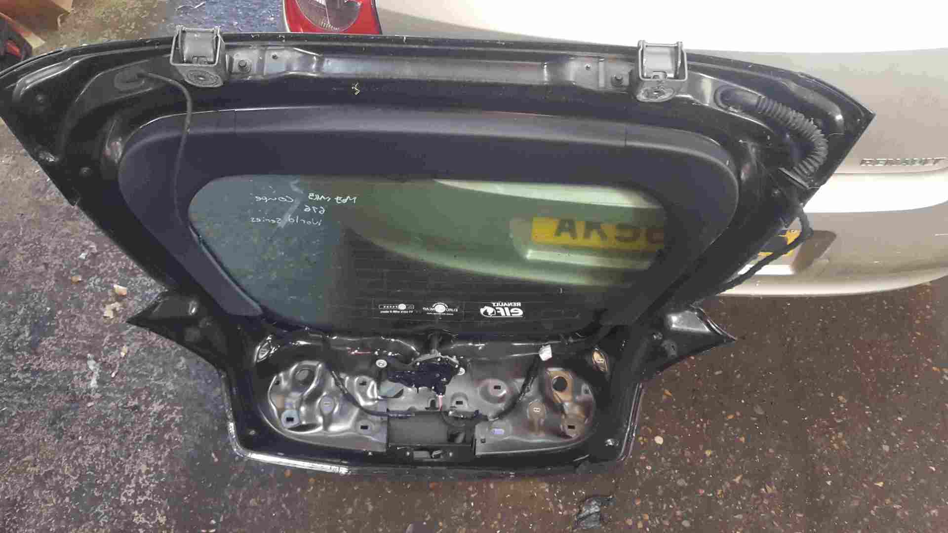 Thumb 2 Renault Megane Coupe MK3 2008-2012 Rear Boot Tailgate Black 676