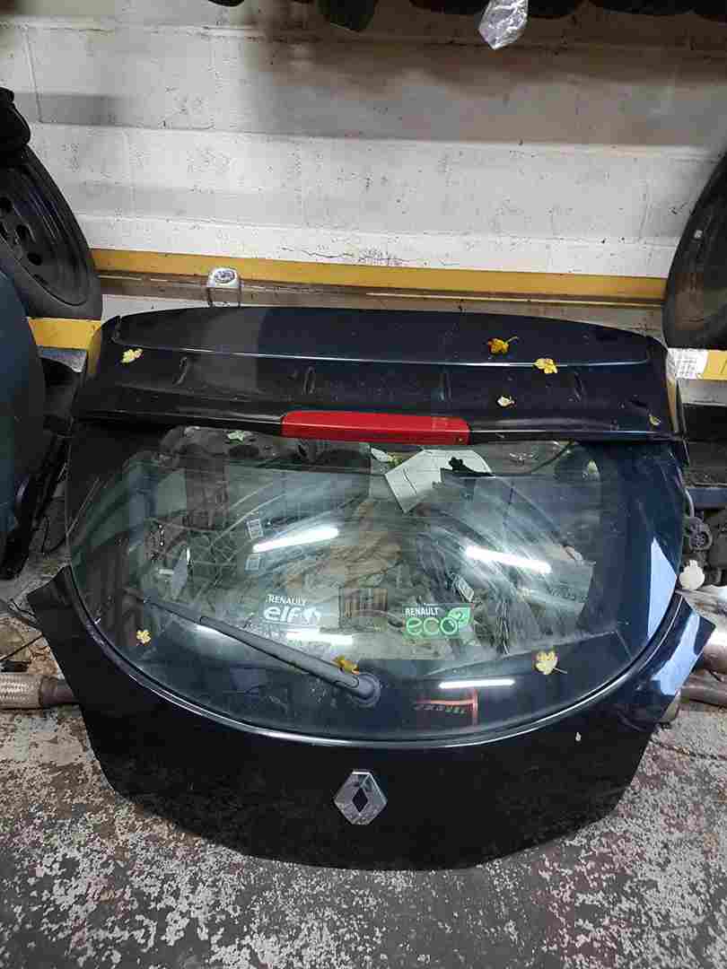 Renault Megane Coupe MK3 2008-2012 Rear Boot Tailgate Black Tegne
