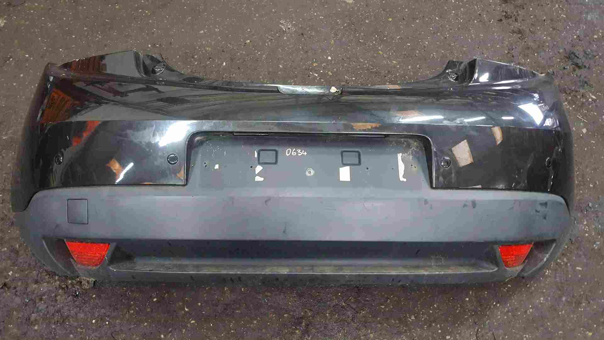 Renault Megane Coupe MK3 2008-2012 Rear Bumper Black Tegne + Parking Sensors