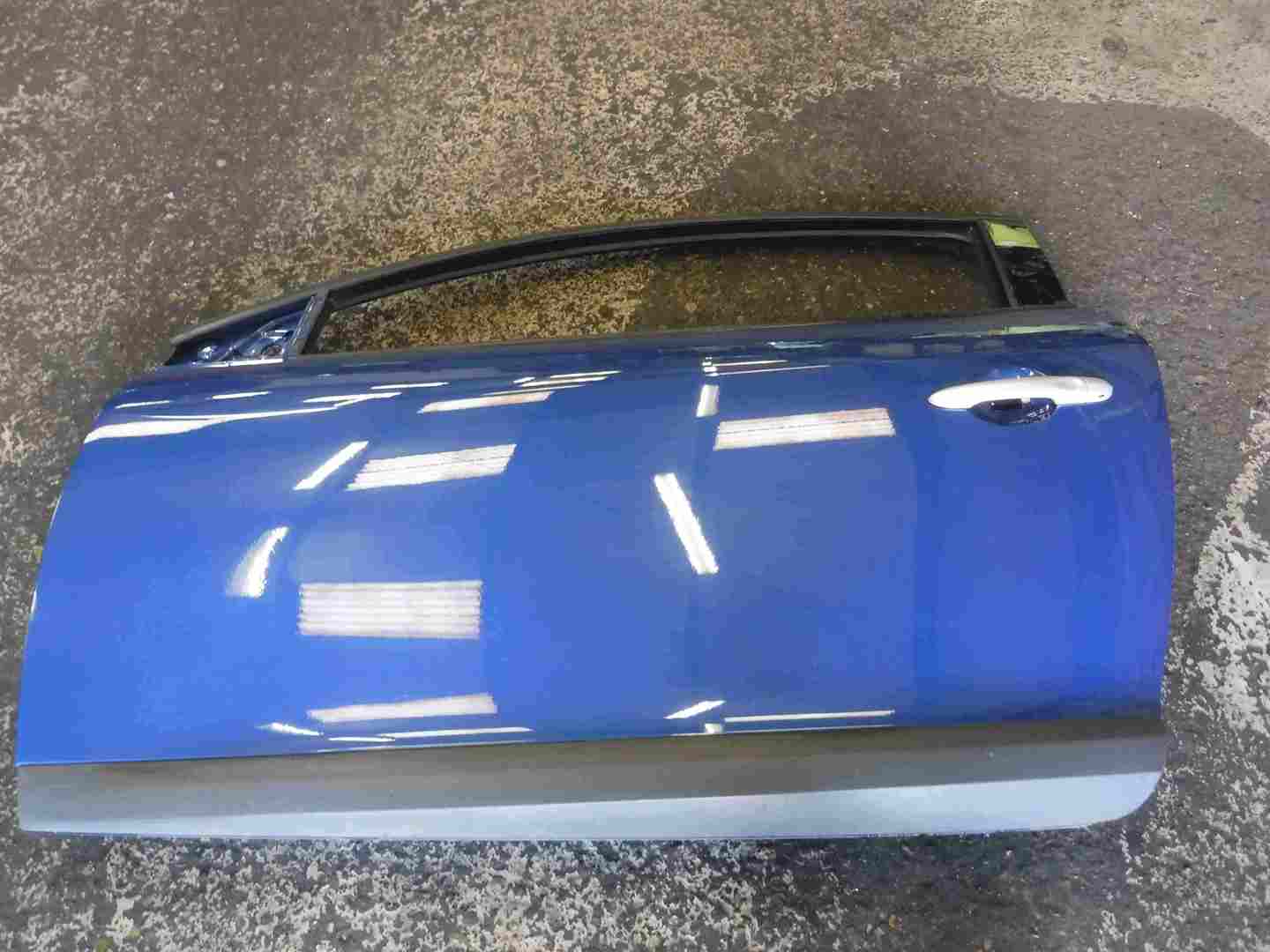 Renault Megane Coupe MK3 2008-2014 Passenger NSF Front Door Blue TERNA 3dr