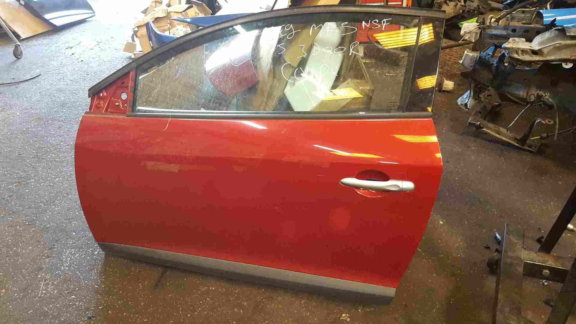 Thumb 2 Renault Megane Coupe MK3 2008-2014 Passenger NSF Front Door Red TENNJ