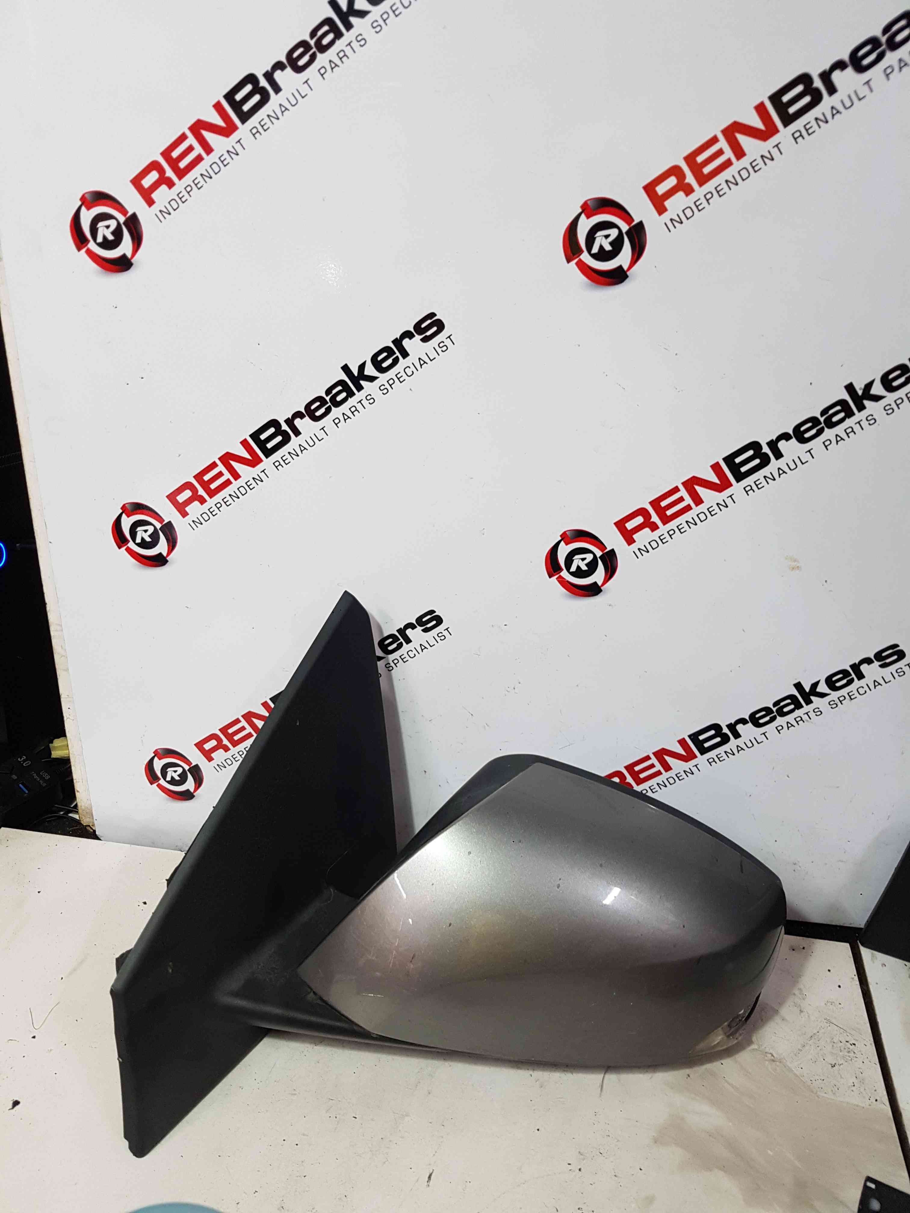 Thumb 2 Renault Megane Coupe MK3 2008-2014 Passenger Ns Wing Mirror Grey Folding