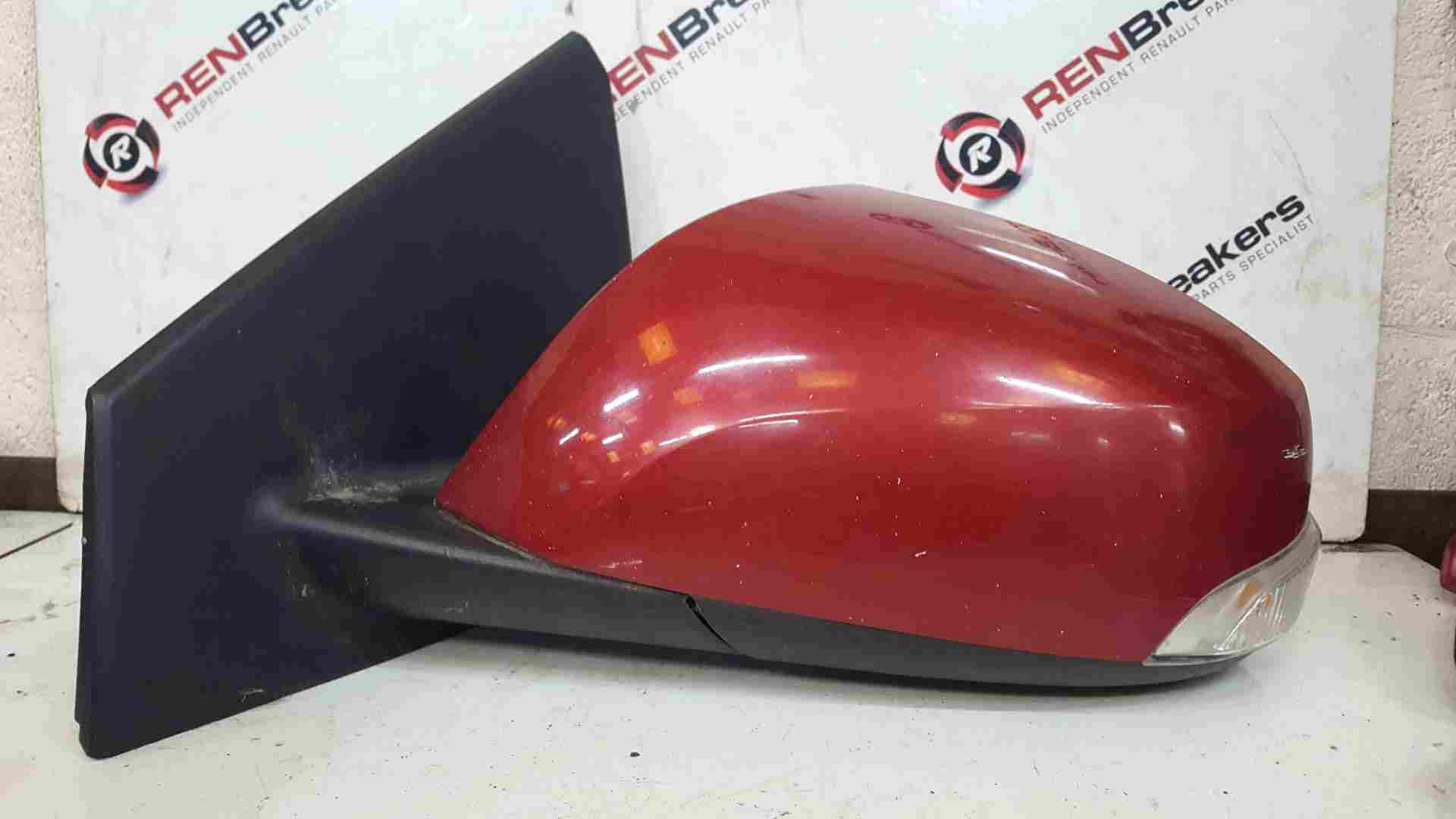 Passenger Side Left Wing Mirror Glass For Renault Megane Mk3 2008-2012 – Heated Chrome