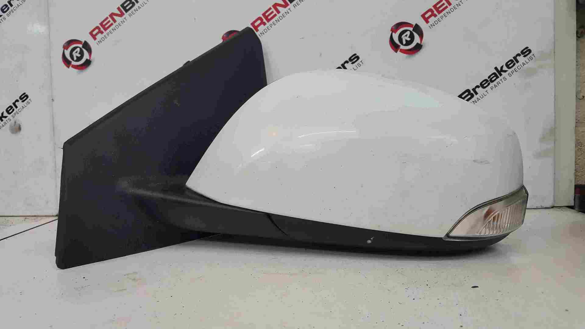 Thumb 3 Renault Megane Coupe MK3 2008-2014 Passenger Ns Wing Mirror White 369 Power fold