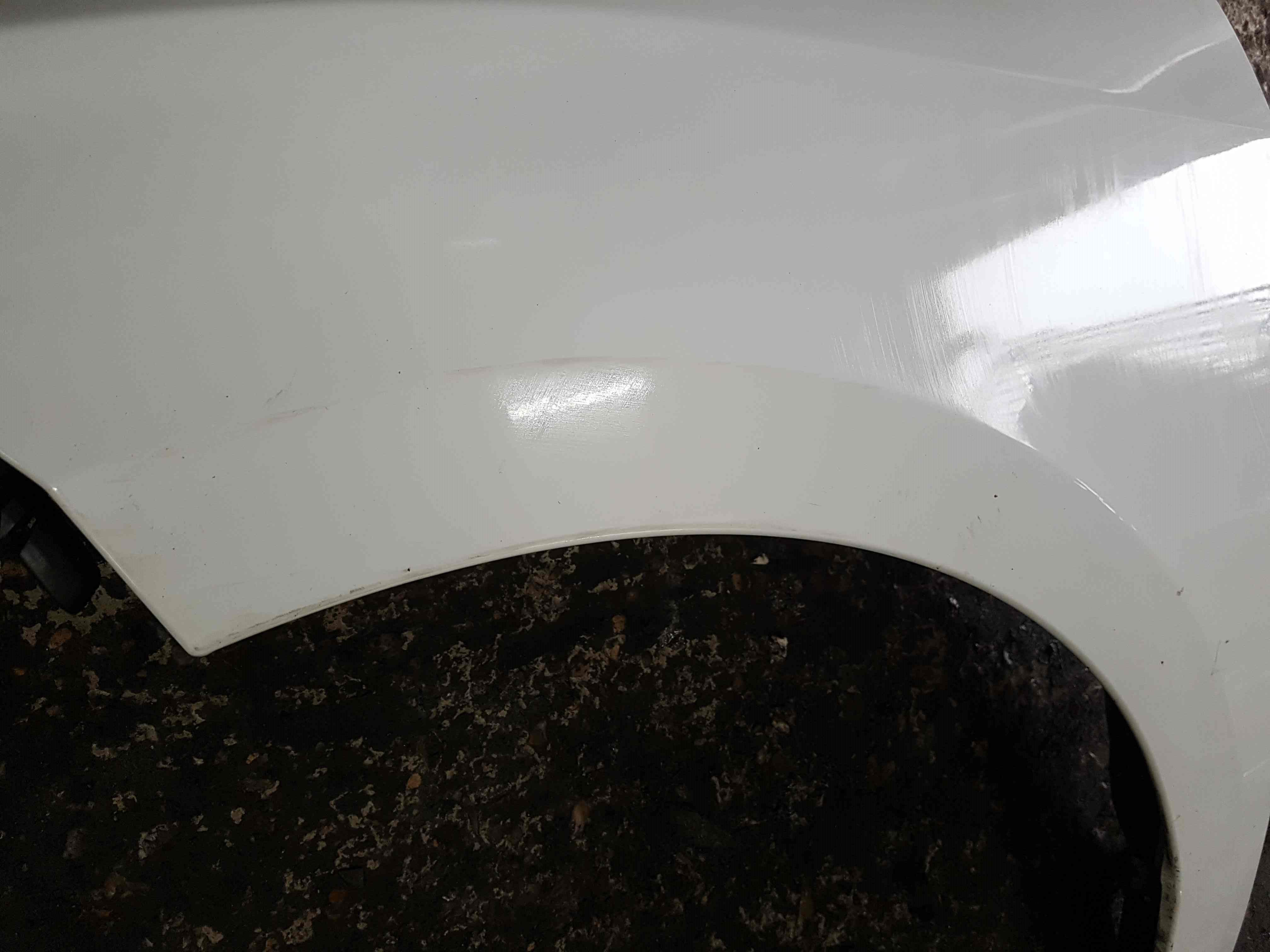 Thumb 4 Renault Megane Coupe MK3 2008-2014 Passenger Ns Wing White Ov369 Damage