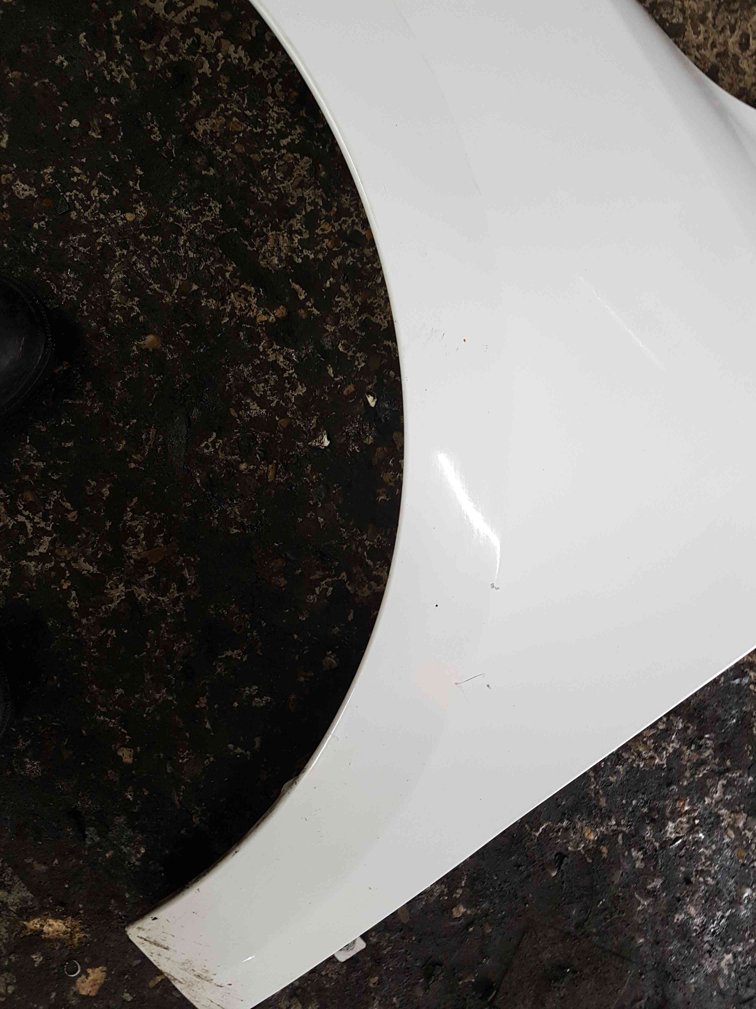 Thumb 7 Renault Megane Coupe MK3 2008-2014 Passenger Ns Wing White Ov369 Damage