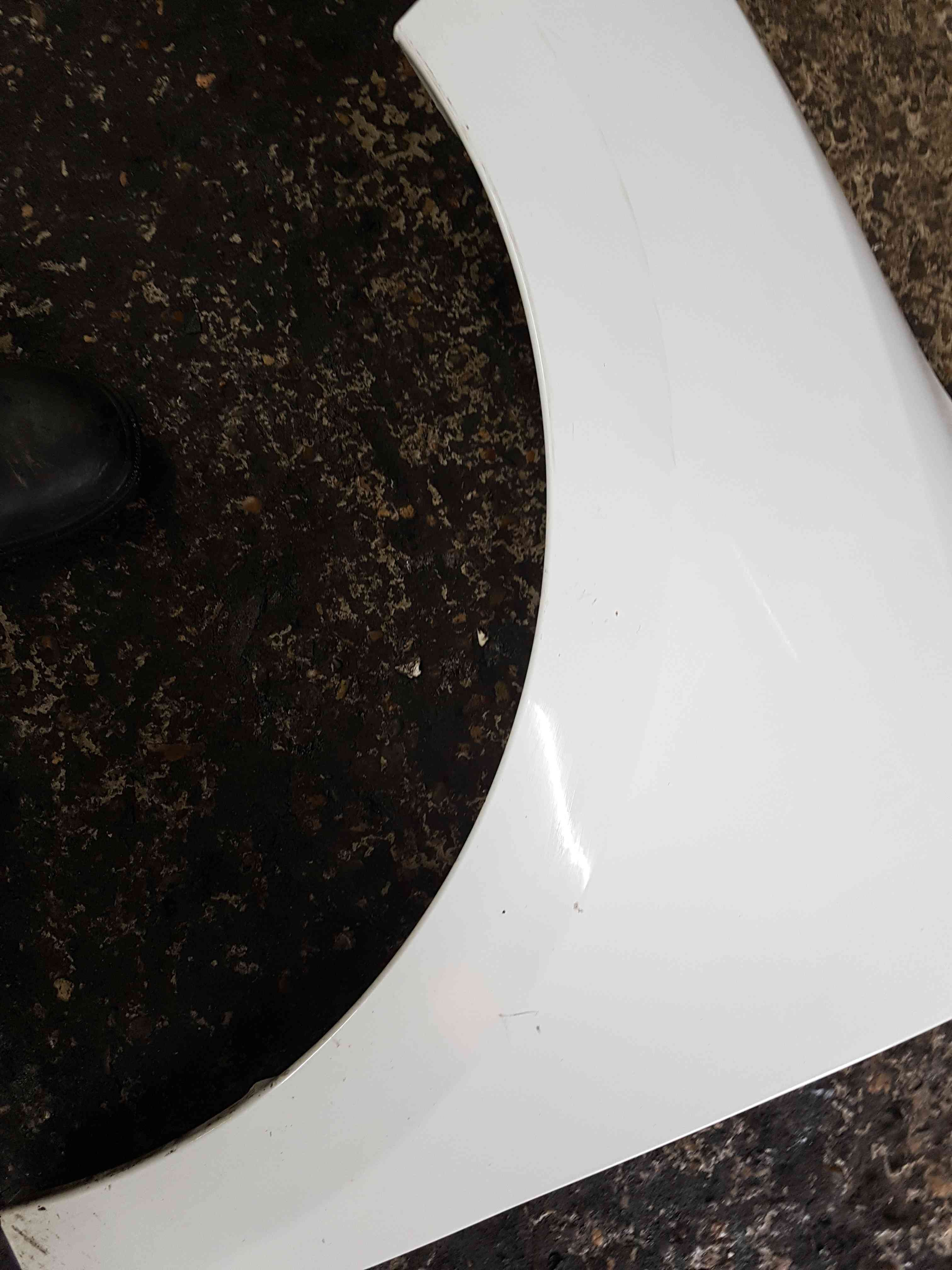 Thumb 8 Renault Megane Coupe MK3 2008-2014 Passenger Ns Wing White Ov369 Damage