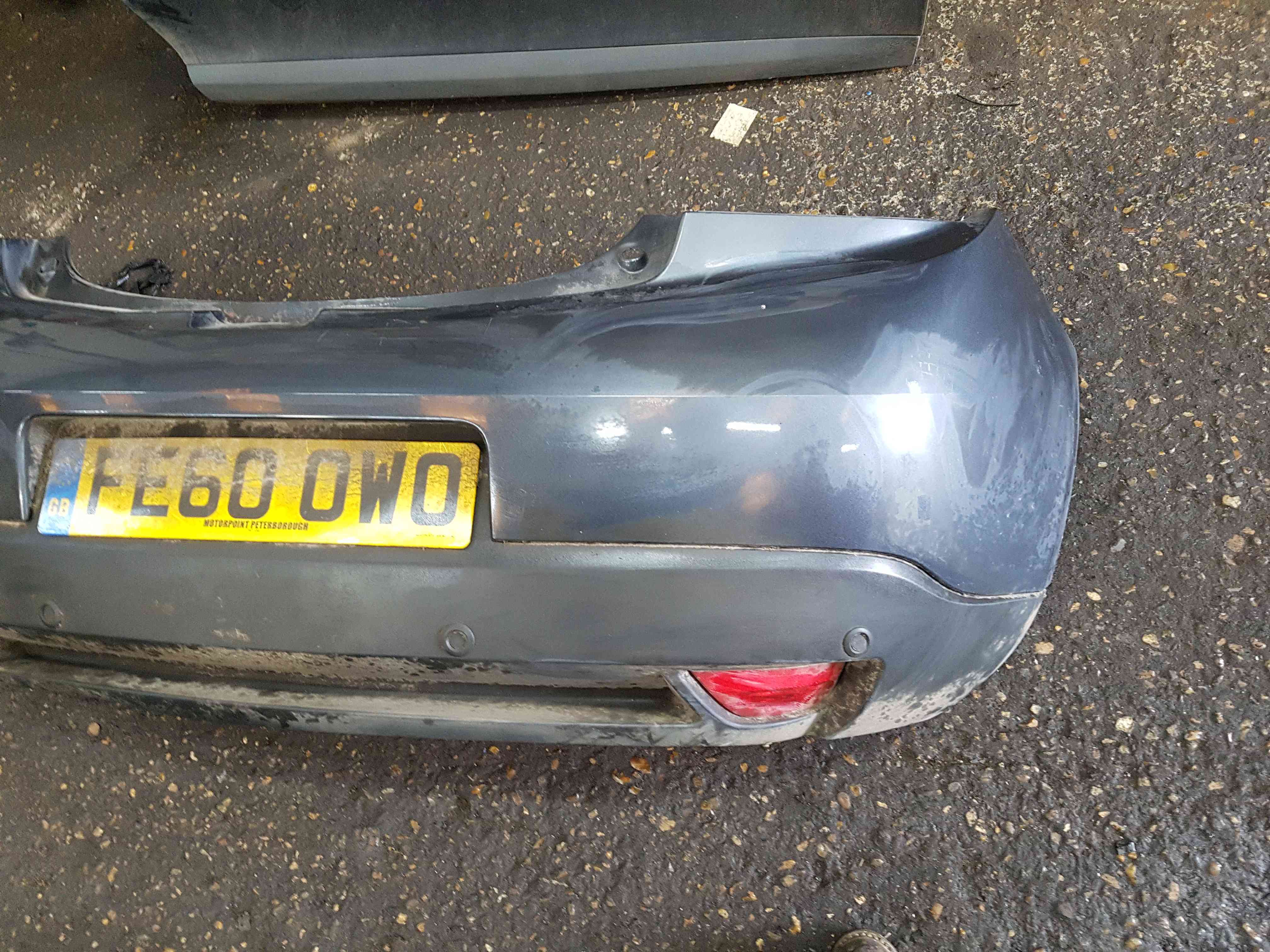 Thumb 3 Renault Megane Coupe MK3 2008-2014 Rear Bumper Grey Teb66 + Reverse Sensors