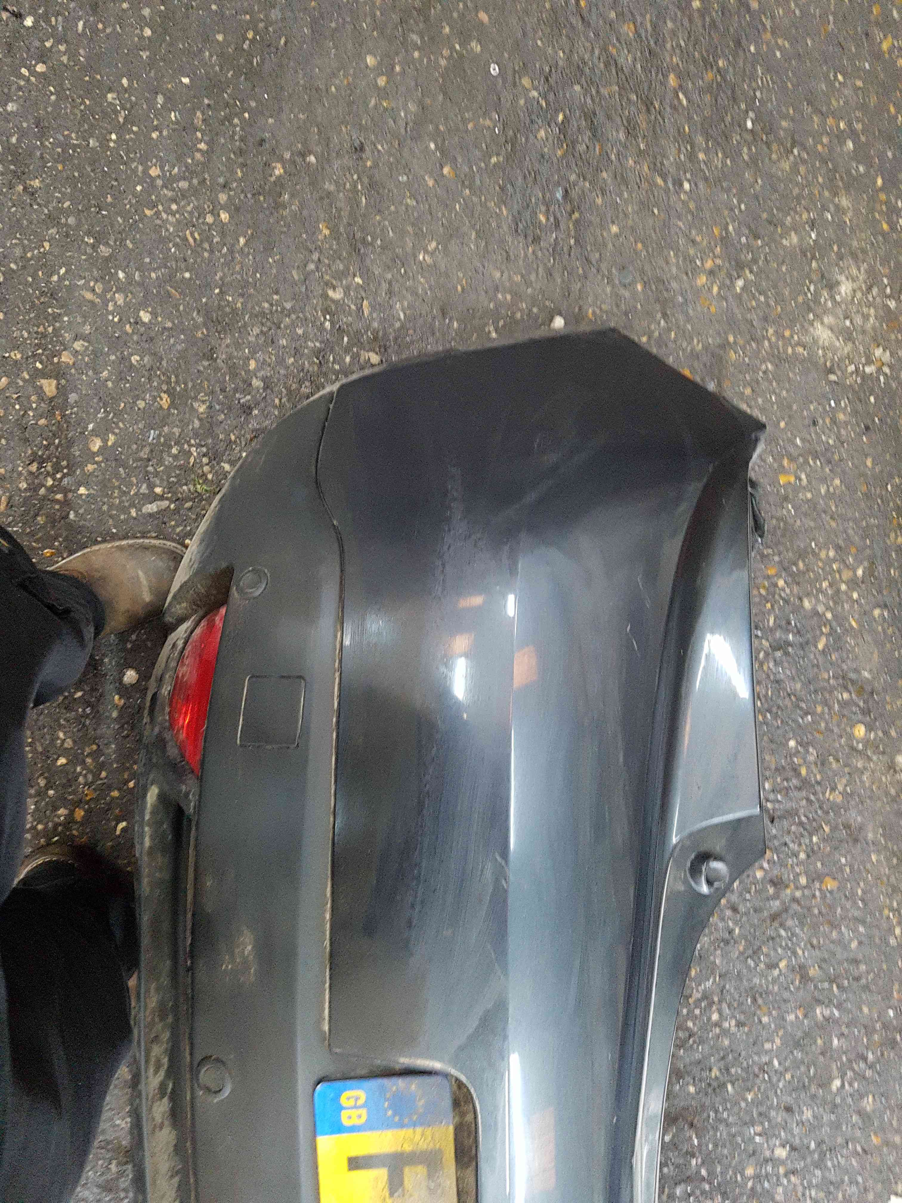 Thumb 4 Renault Megane Coupe MK3 2008-2014 Rear Bumper Grey Teb66 + Reverse Sensors