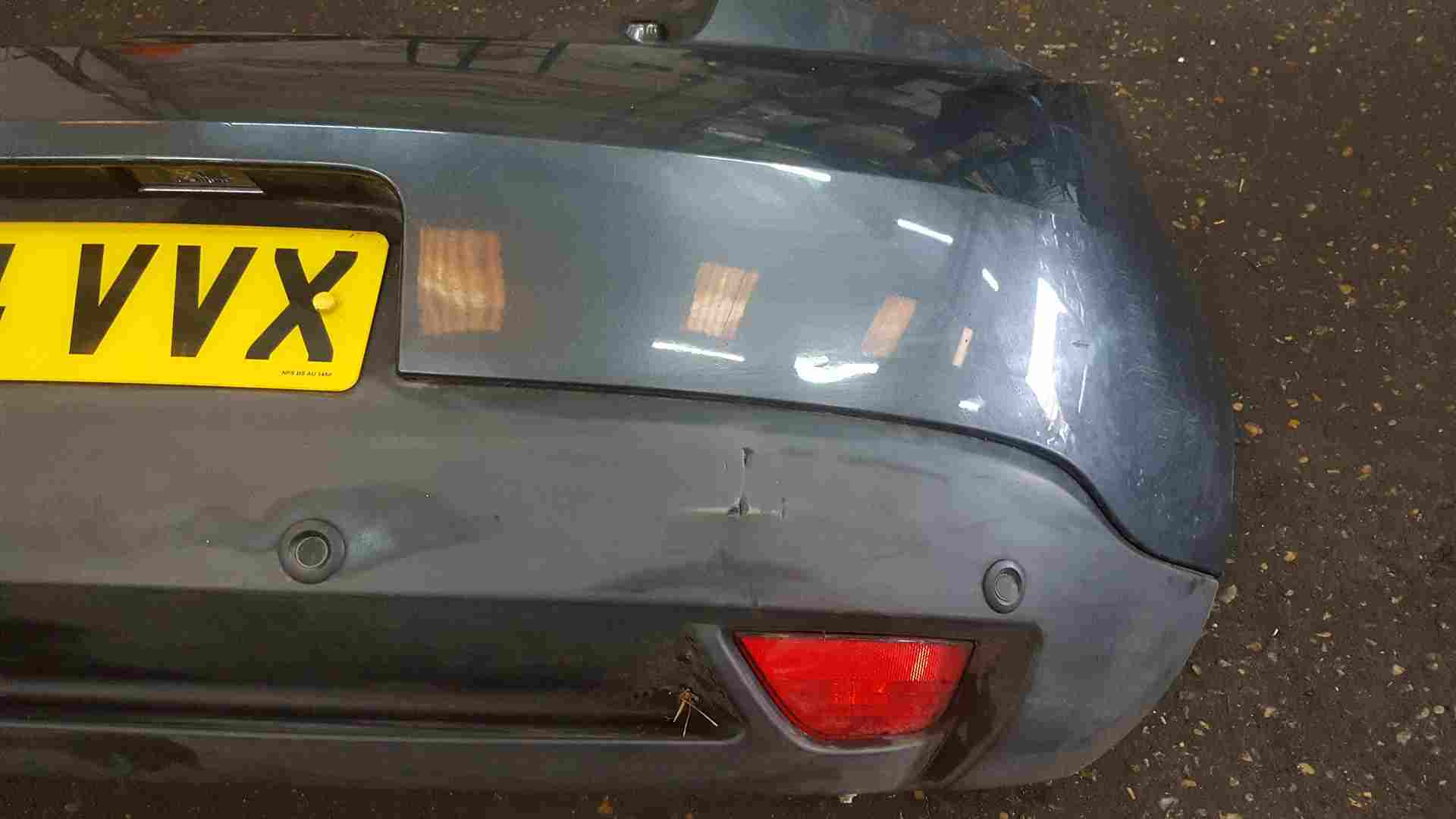Thumb 4 Renault Megane Coupe MK3 2008-2014 Rear Bumper Grey Teb66 + Reverse Sensors