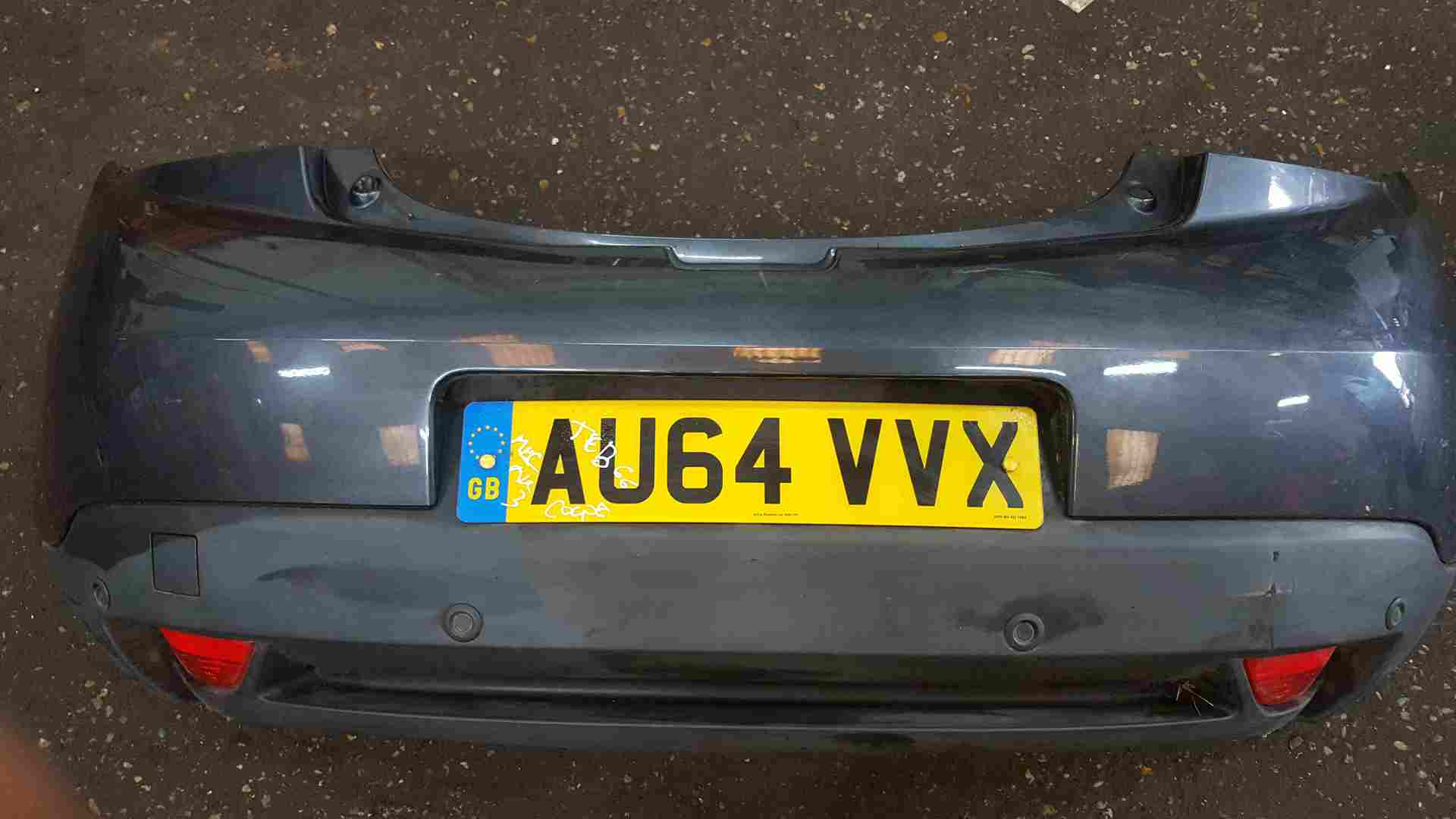 Thumb 5 Renault Megane Coupe MK3 2008-2014 Rear Bumper Grey Teb66 + Reverse Sensors