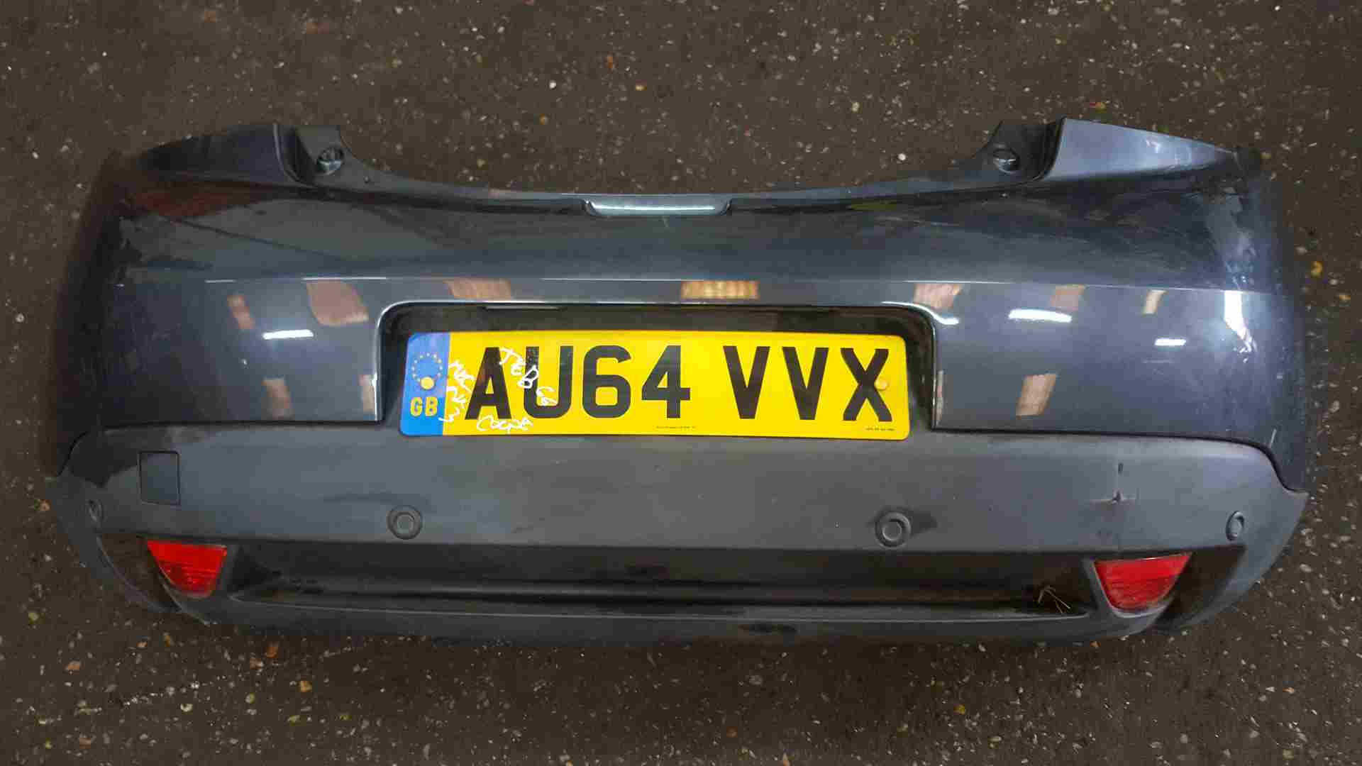 Thumb 8 Renault Megane Coupe MK3 2008-2014 Rear Bumper Grey Teb66 + Reverse Sensors