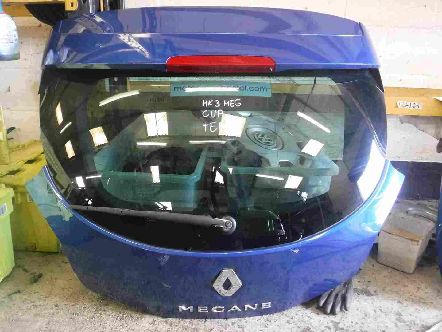Renault Megane Coupe MK3 2008-2014 Rear Tailgate Boot Blue TERNA