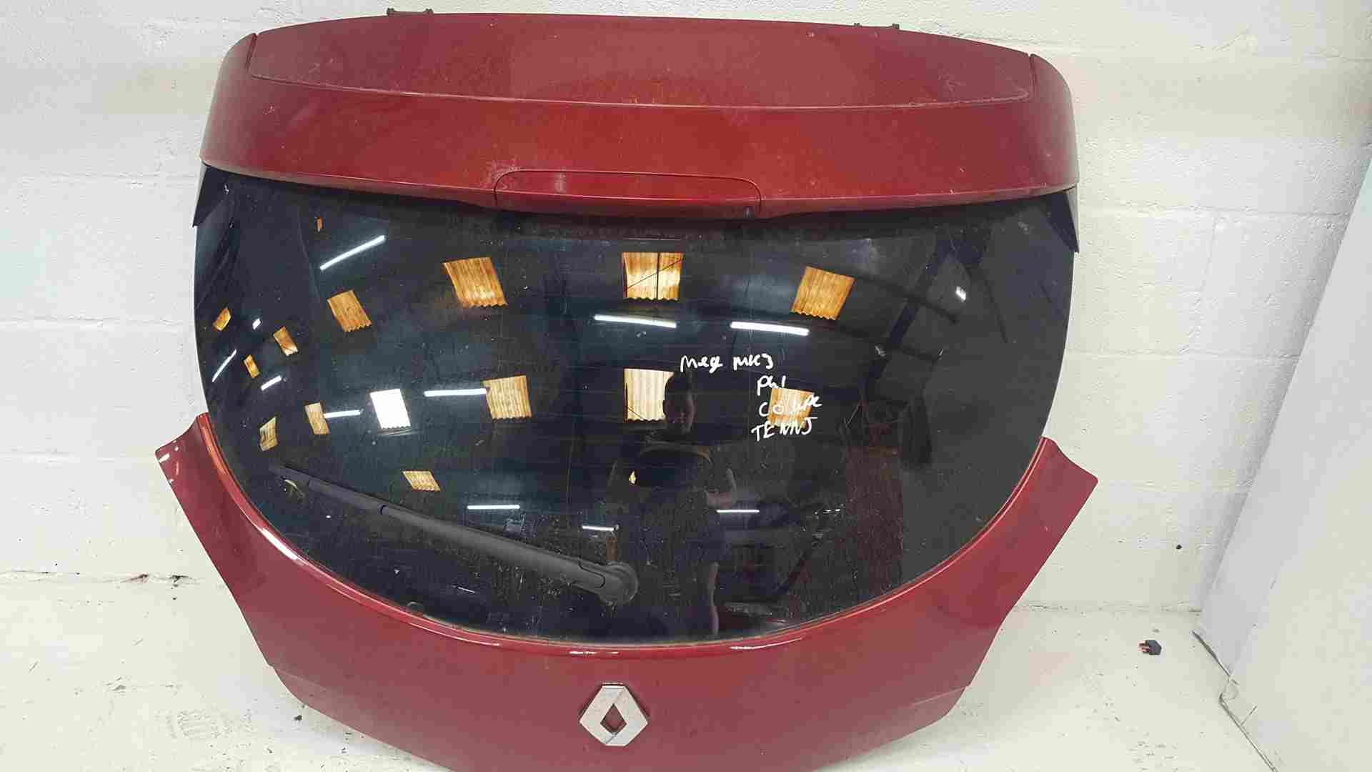 Thumb 2 Renault Megane Coupe MK3 2008-2014 Rear Tailgate Boot RED Tennj Tinted Glass