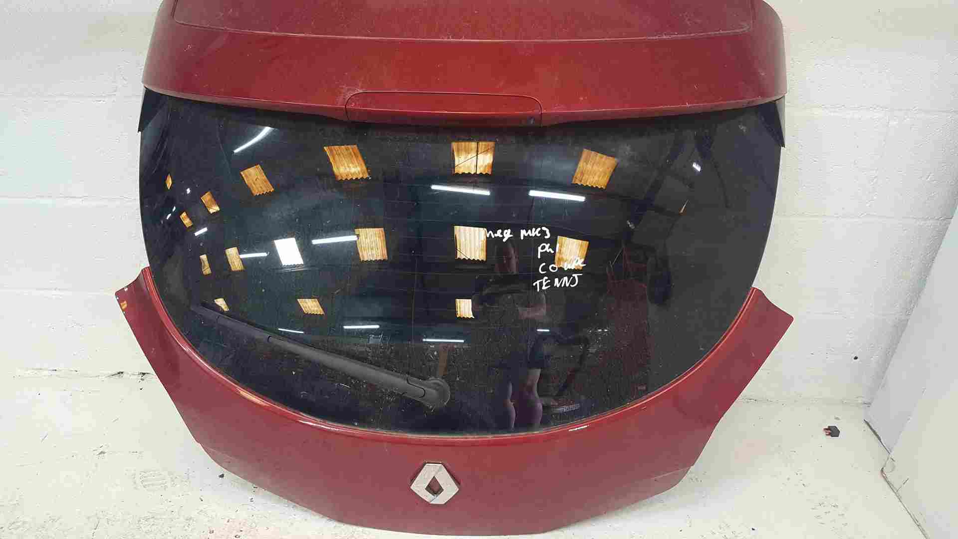 Thumb 4 Renault Megane Coupe MK3 2008-2014 Rear Tailgate Boot RED Tennj Tinted Glass
