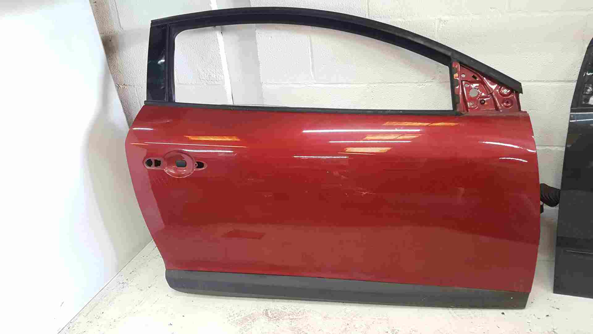 Thumb 2 Renault Megane Coupe MK3 2008-2016 Drivers OSF Front Door Red TENNJ 3dr