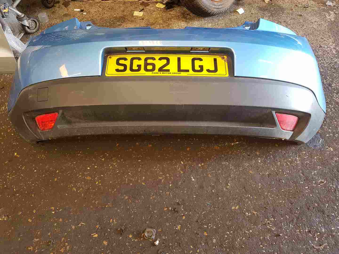 Thumb 2 Renault Megane Coupe MK3 2010-2016 Rear Bumper Blue TERPB