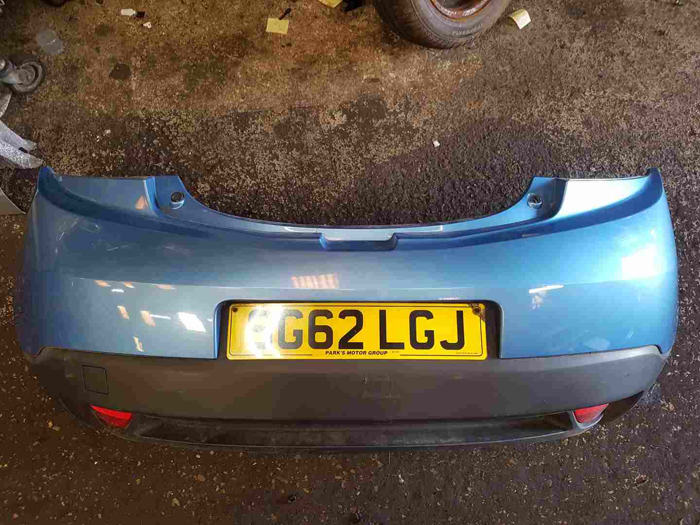Thumb 3 Renault Megane Coupe MK3 2010-2016 Rear Bumper Blue TERPB