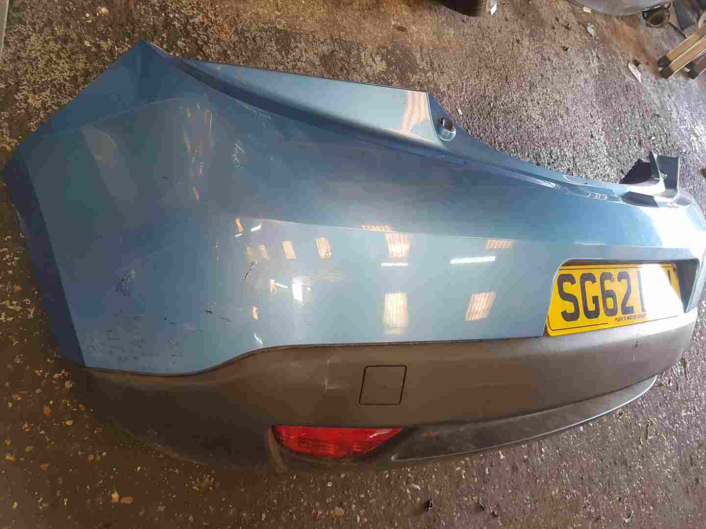Thumb 5 Renault Megane Coupe MK3 2010-2016 Rear Bumper Blue TERPB