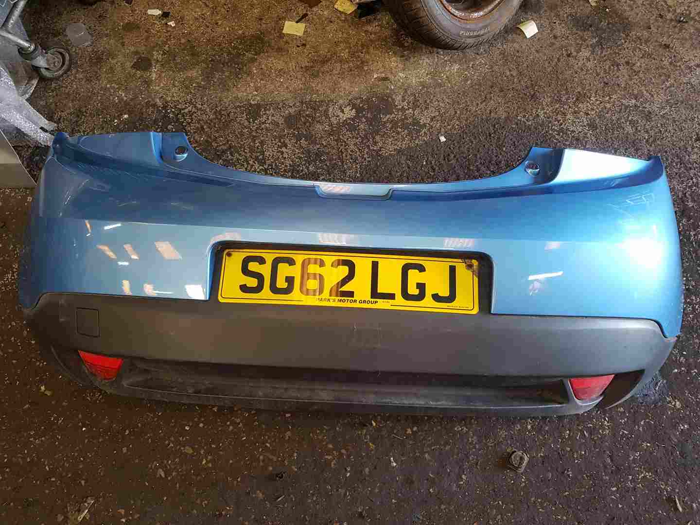 Thumb 8 Renault Megane Coupe MK3 2010-2016 Rear Bumper Blue TERPB