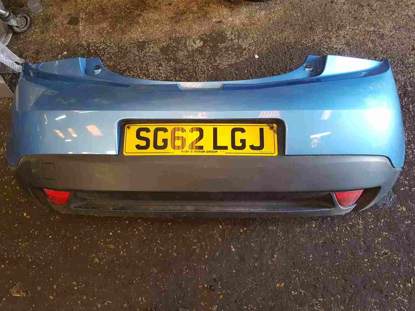 Renault Megane Coupe MK3 2010-2016 Rear Bumper Blue TERPB