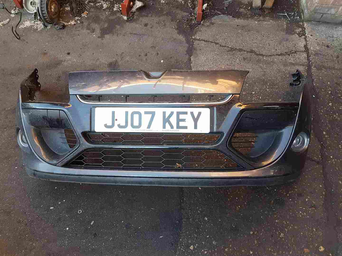 Thumb 2 Renault Megane Coupe MK3 2012-2016 Front Bumper Black TEGNE