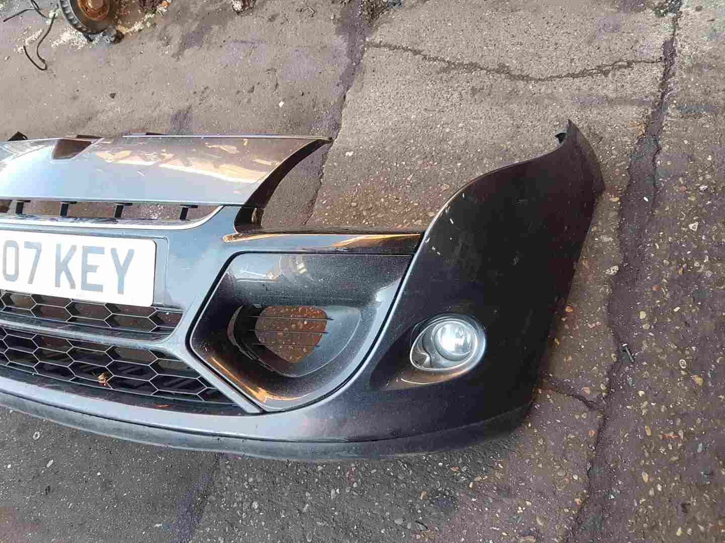 Thumb 3 Renault Megane Coupe MK3 2012-2016 Front Bumper Black TEGNE