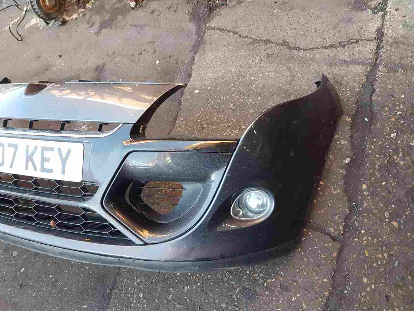 Thumb 4 Renault Megane Coupe MK3 2012-2016 Front Bumper Black TEGNE